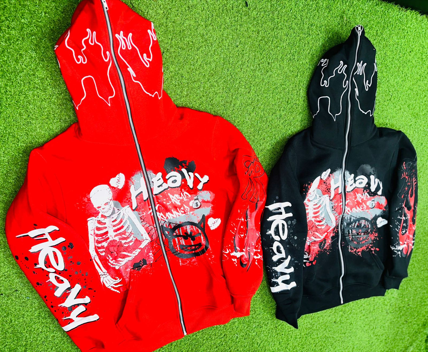 (By Heavy Clothing Double RR Zipper Face)