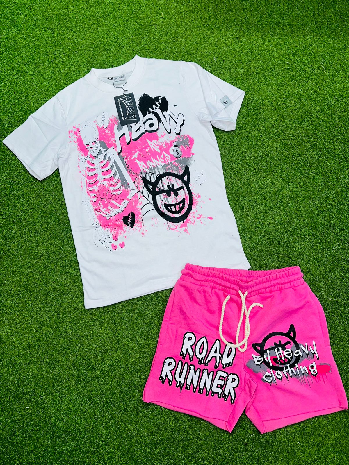 (By Heavy Clothing Double RR T Shirt Sets)